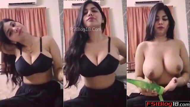 Flawless Indian Beauty Bares Her Stunning Boobs