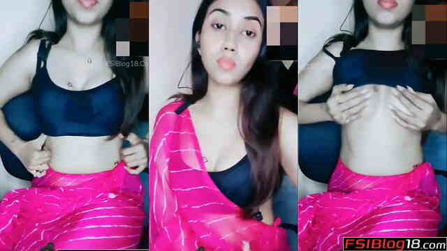 Hot Indian Girl Goes Solo Live Striptease And Intense Masturbation