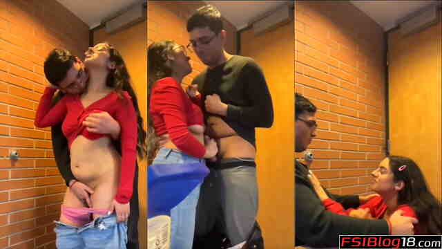 Indian Guy Fucking His Gf In A Cafe Hot Indian Couple Sex Video