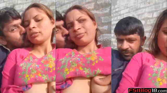 Watch Stunning Pakistani Bhabhi Boobs M mast Rubbing Action!