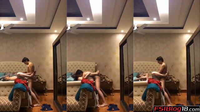 Pakistani Romantic Couple Voyeur Style Real Amateur Hotel Sex Session