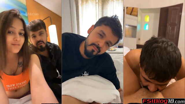 Private Hotel Hookup Featuring Steamy College Couple