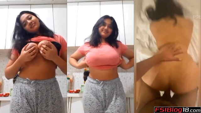 Real Amateur Couple Cute Girlfriend Shows Off Her Body Gets Pounded Hard